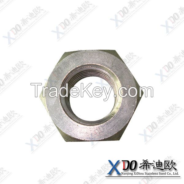 2507 Chinese manufacturer stainless steel hex nut M10-M36 in stock