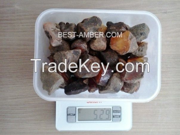 Raw Amber with worldwide delivery