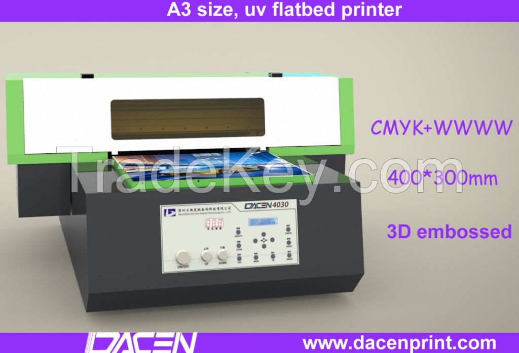  a3 size flatbed uv printer