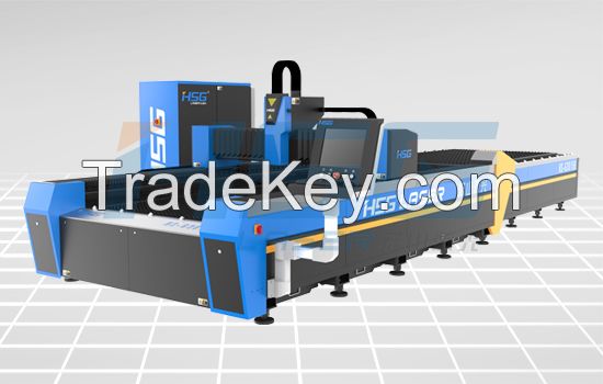 Open-design and high-speed fiber laser cutting machine HS-G3015B