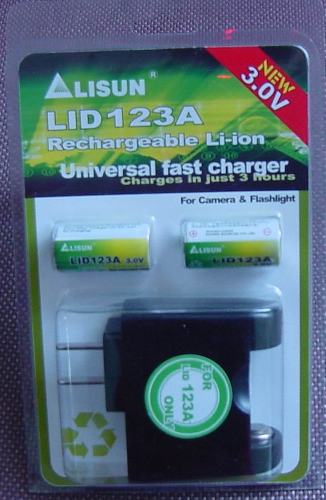 li123 li batteries & excharge
