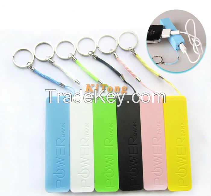 2015 perfume Power Bank 2600mAh USB External Backup Battery for iPhone Powerbank Mobile Power with Battery