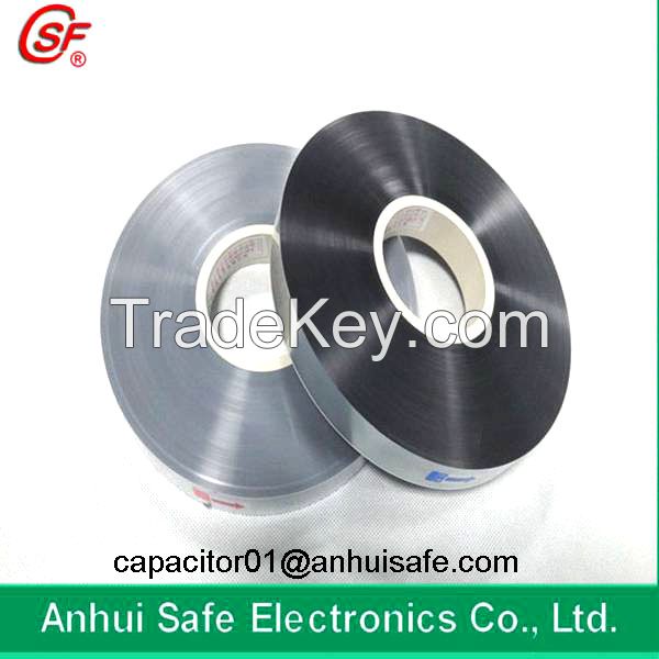 Zinc-Aluminum Polyester Metallized Capacitor Film