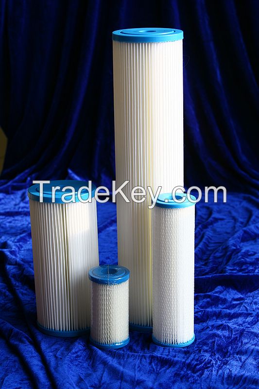 High Water Flow Pleated Filter Cartridge