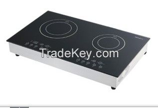 2-Zone Built-in Induction Cooker -Touch Panel  Type