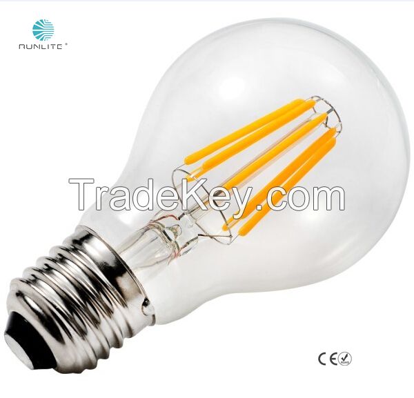 A60 led filament bulb