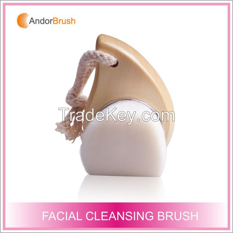 Top-quality Synthetic Hair Wood Handle Face Brush