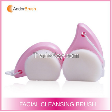 KR popular plastic handle cleaning face brush