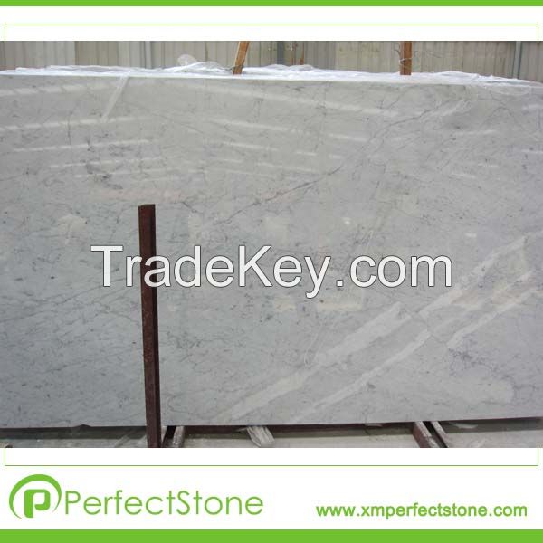 Craara white marble hot material bathroom tile factory