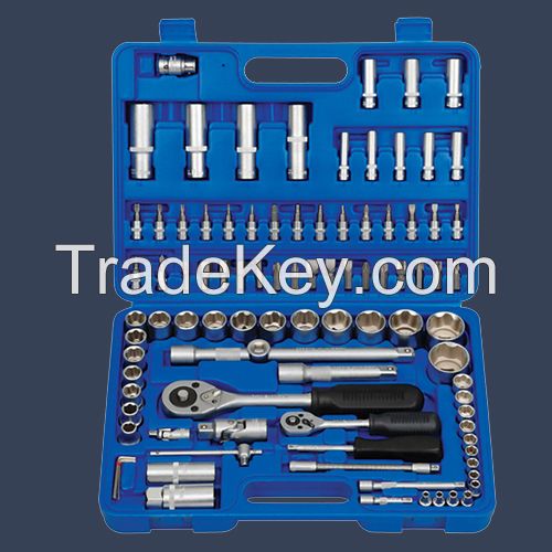 94 Piece Socket Wrench Set, 1/4'' & 1/2'' Drive