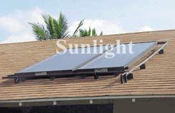 thermosiphon flat collector solar water heater