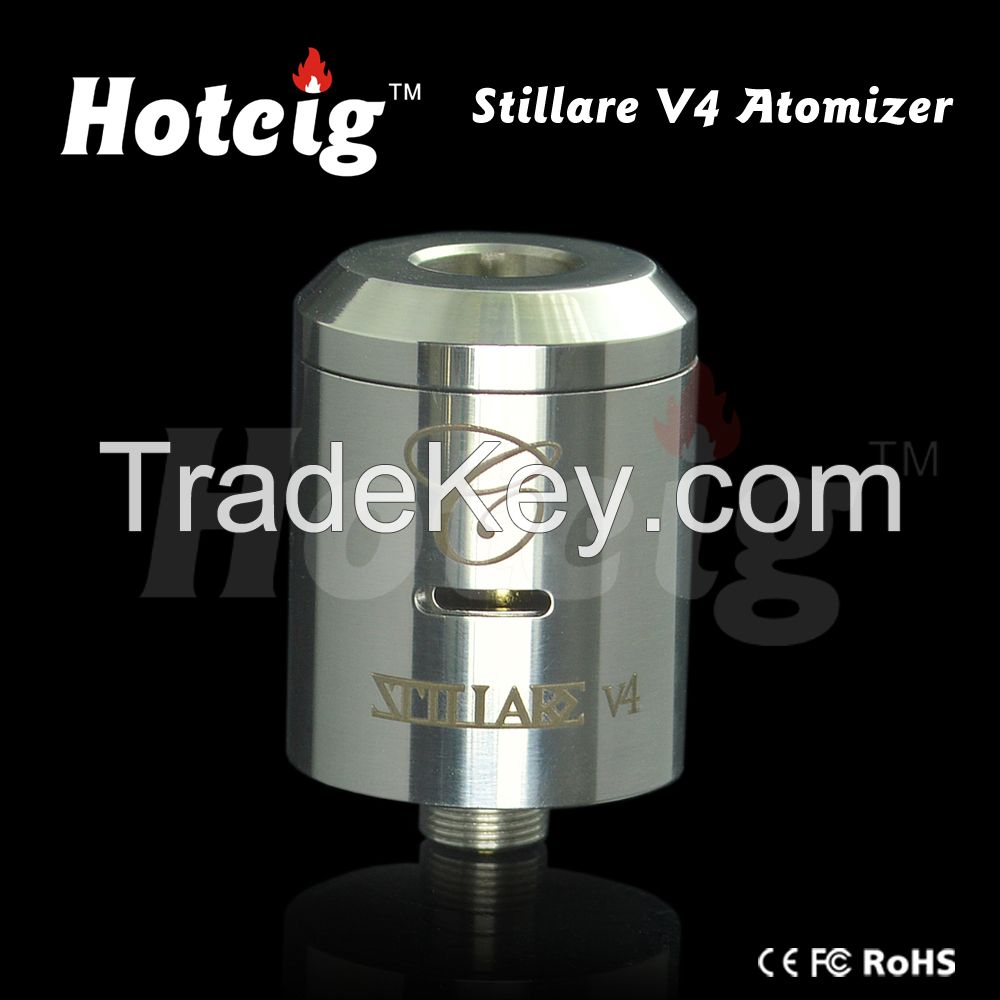 China Wholesale rebuildable unique design cartel stillare v4 atomizer clone from hotcig
