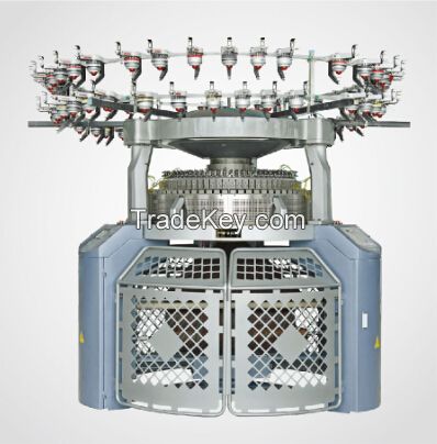 High Speed Computerized Singlejersey Jacquard Machine