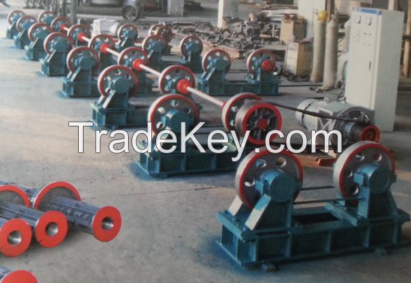 high efficiency prestressed concrete pole machine