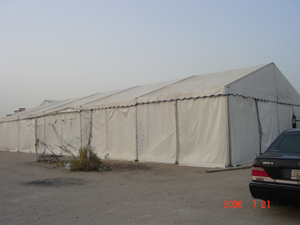 Supply relief/refugee / storage tents