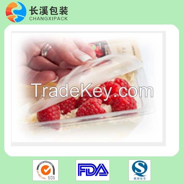 high transparent EVOH/PA/PE lidding film