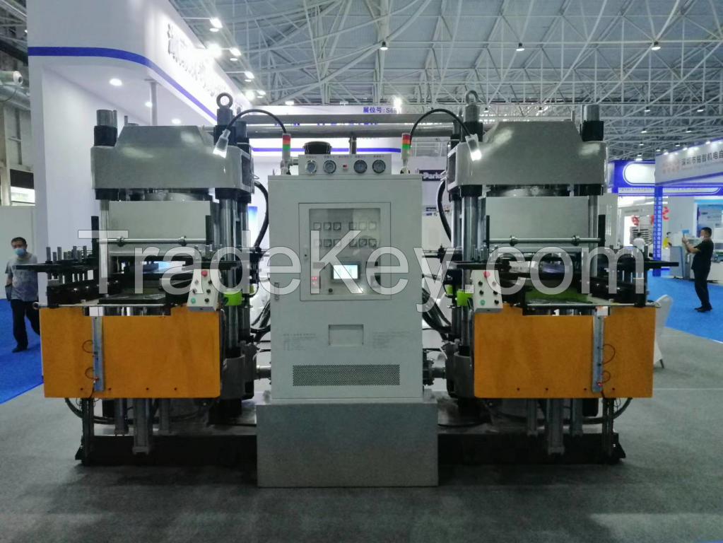 High Quality Rubber Automatic Vacuum Flat Vulcanizing Machine 300T Rubber Vulcanizing Machine Rubber Sheet Flat Vulcanizing Press Machine