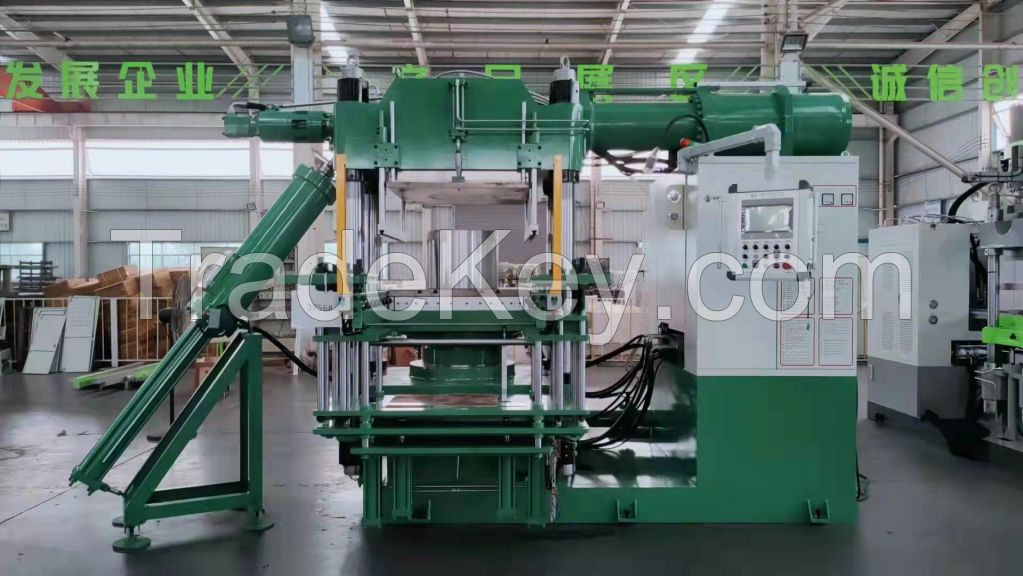 High Quality Rubber Injection Molding Machine Vertical First In First Out Rubber Silicone Injection Molding Machine 300T 6000CC Rubber Injection Molding Press Machine