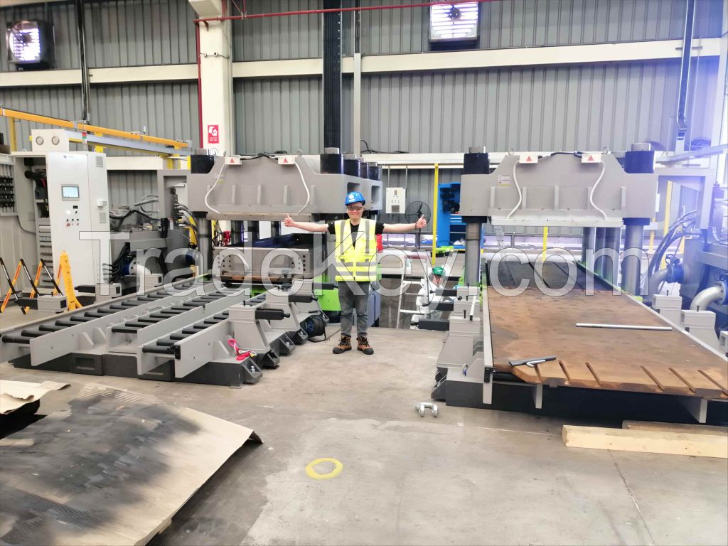 High Quality Rubber Automatic Vacuum Flat Vulcanizing Machine 200T 300T 400T Rubber Vulcanizing Machine Rubber Sheet Flat Vulcanizing Press Machine