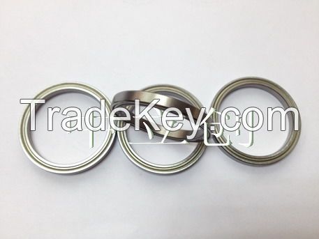 6806 2RS,ZZ,OPEN thin wall deep groove ball bearing with Z3V2 quality