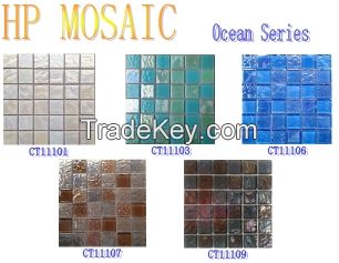 Glass Mosaic Ocean Series 48x48