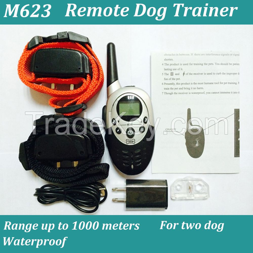 Rechargeable & Waterproof remote dog traning device
