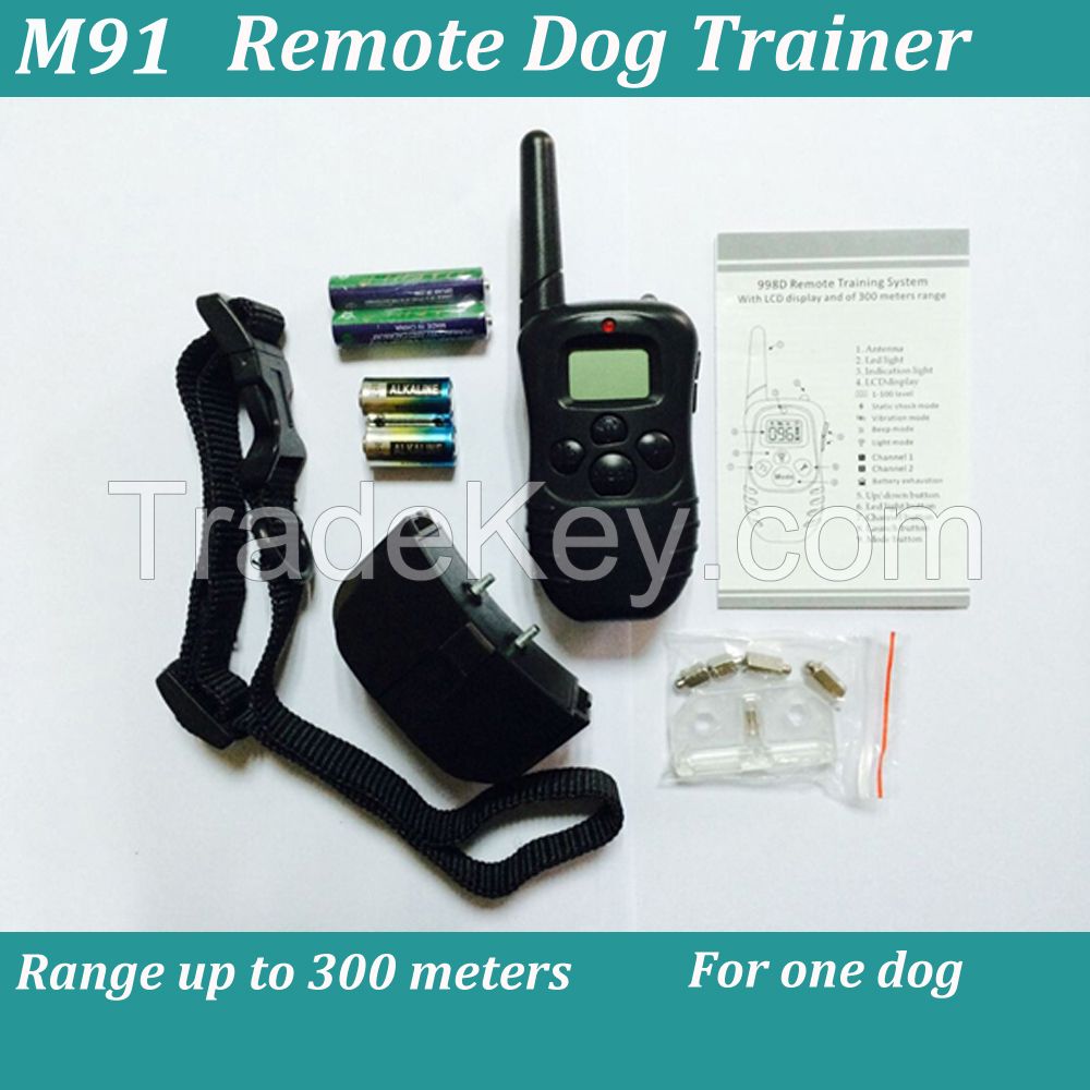remote dog bark collar/remote dog training collar