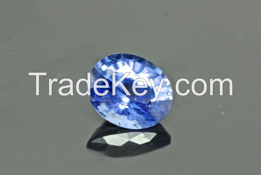 Oval Cut blue sapphire 1.77 ct