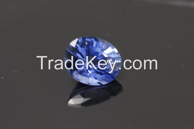 Oval Cut blue sapphire 1.77 ct