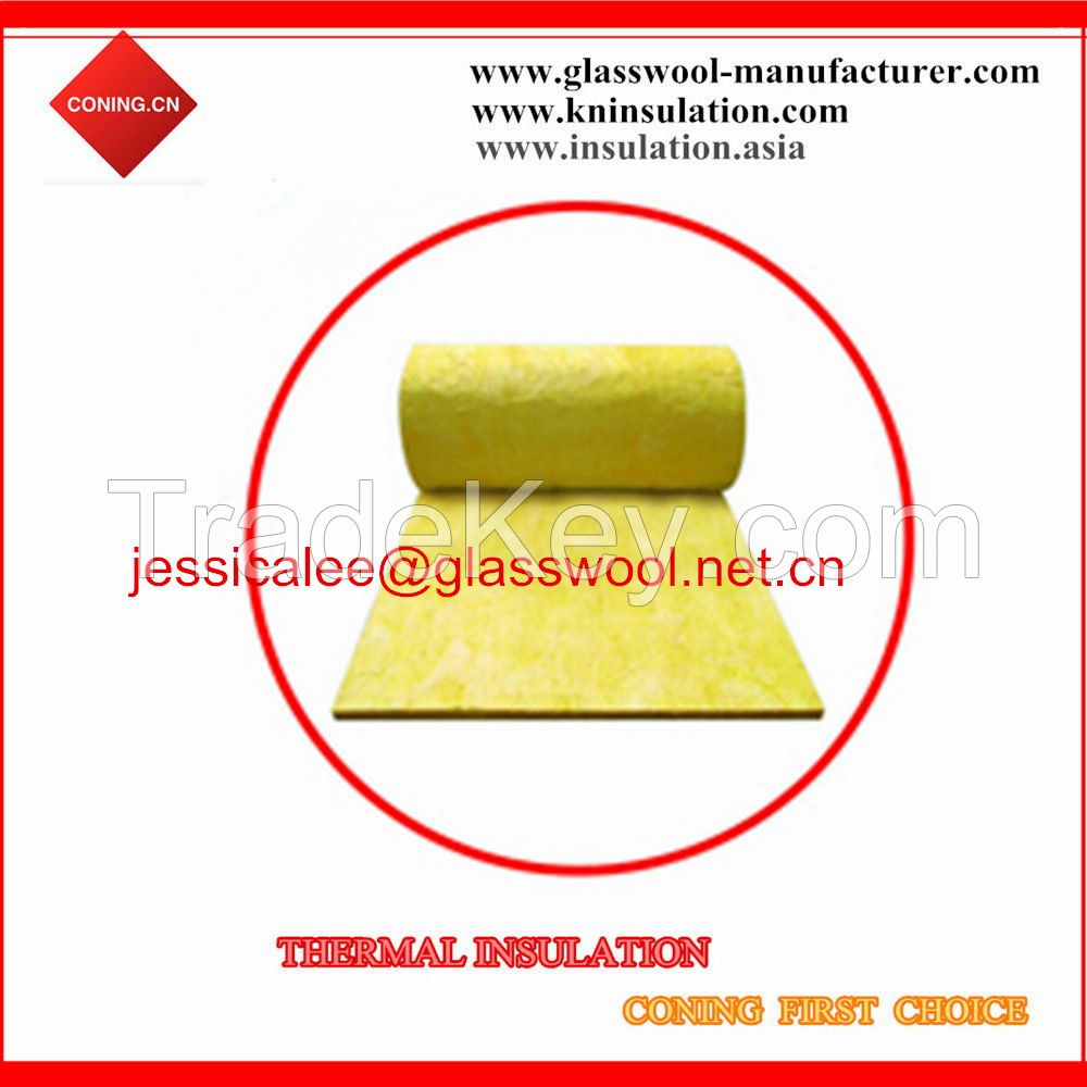thermal  insulation fibreglass wool for house roof and walls