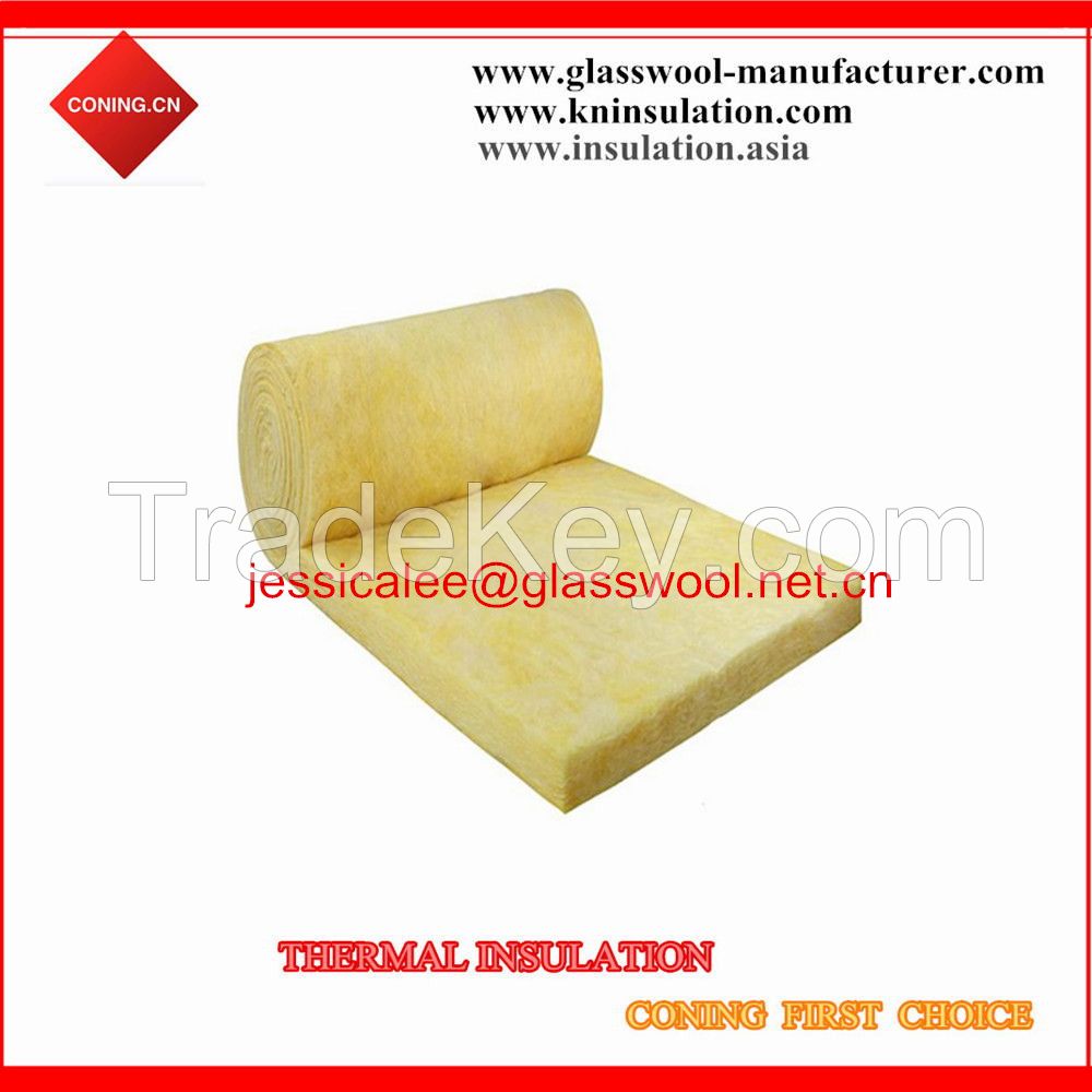 fiberglass duct insulation, fireproof glass wool covering