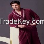 Mens sleepwear with coral fleece