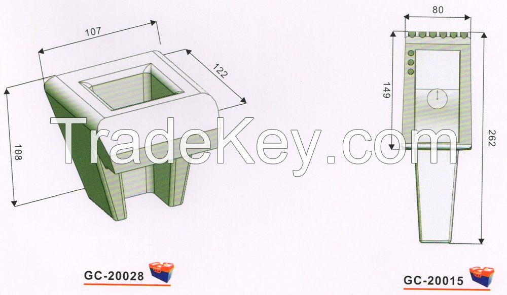 Bucket teeth for excavator, grader, dozer, loader