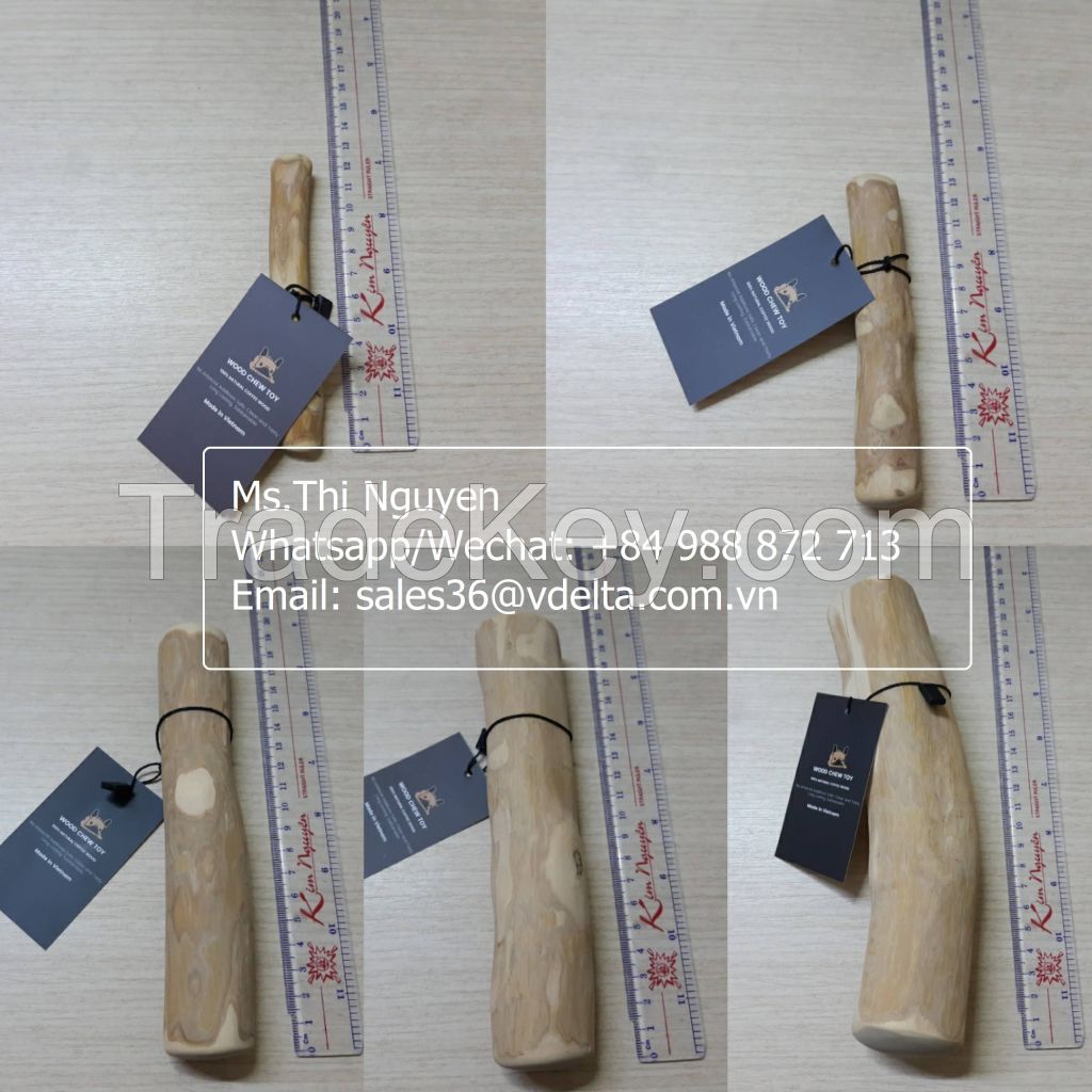 COFFEE WOOD CHEW TOYS FOR PET/Ms.Thi Nguyen +84 988 872 713