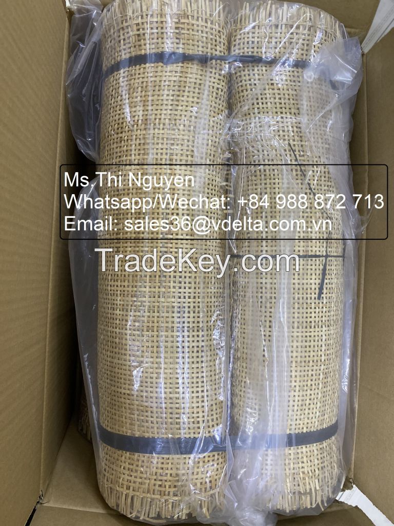 NATURAL RATTAN CANE WEBBING FROM VIETNAM