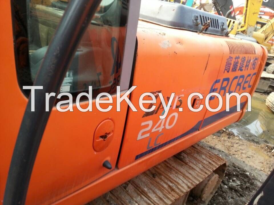 Used Hitachi ZX240LC Crawler Excavator