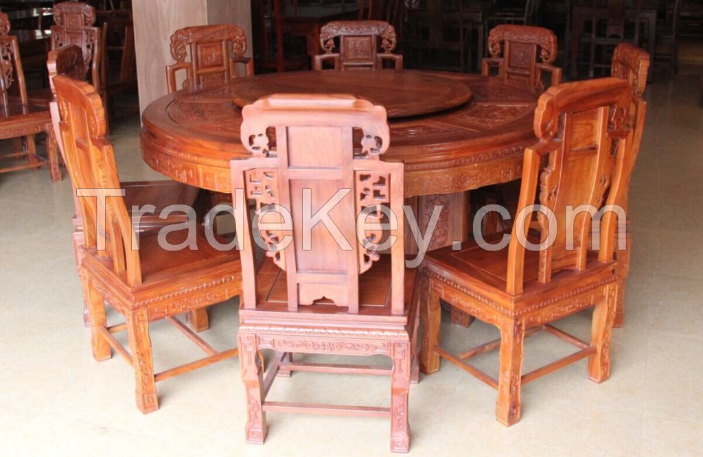 rosewood 9pcs dining room sets