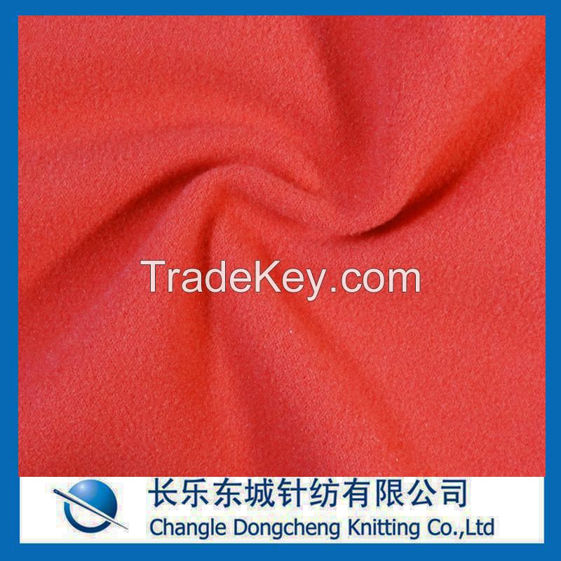 Polyester brushed super poly fabric