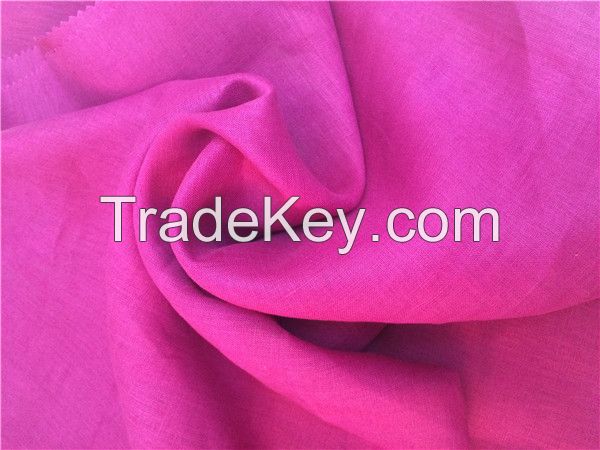 pure linen dyed fabric for garment