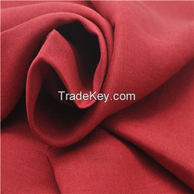 pure linen dyed fabric for garment