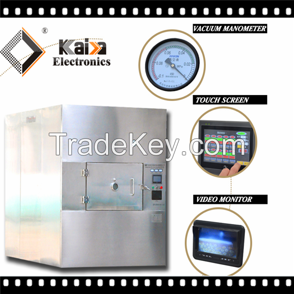 batch type microwave vacuum drying oven/drying equipment 