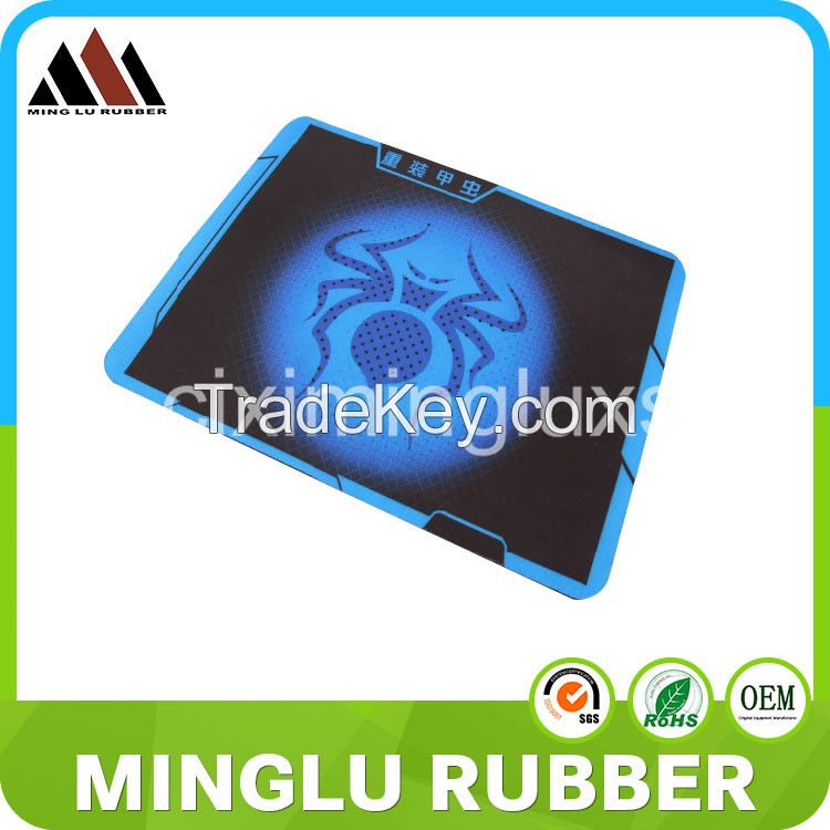 Custom gaming rubber mouse pad