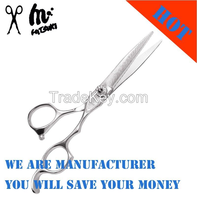 HengFeng Japanese Damascus Steel Japanese Damascus Steel Barber scissors H