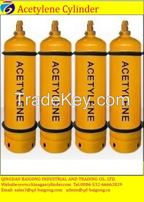 40l acetylene gas cylinder, gas cylinder for sale