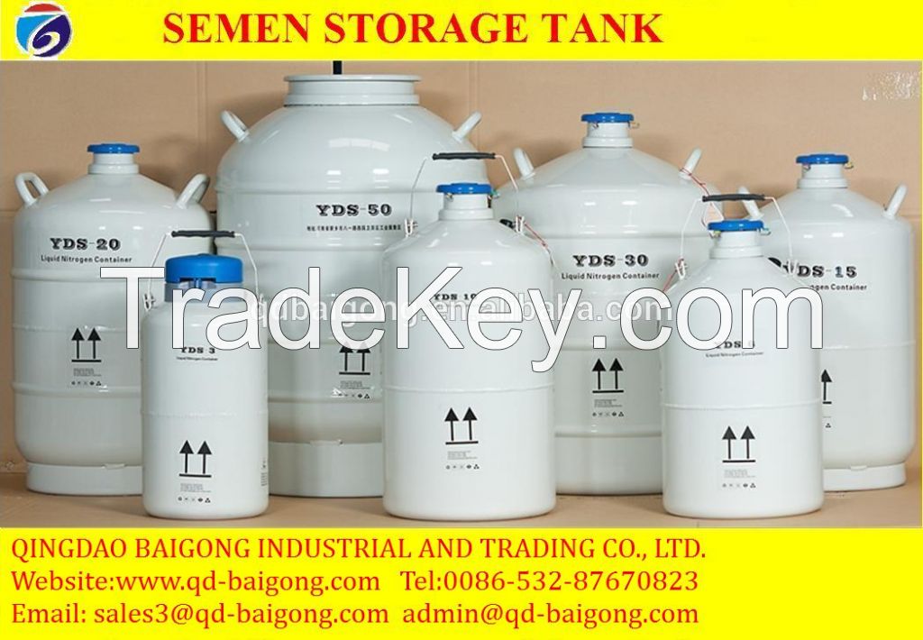 For biological storage liquid nitrogen container 