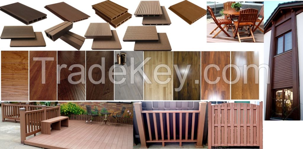 Railing/flooring/wpc decking/ wall panel/fencing