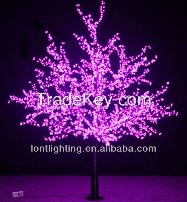 Purple Color Led Decorative Tree 