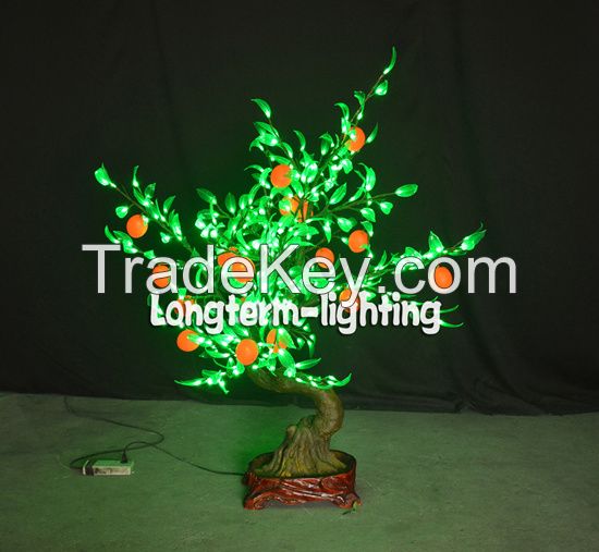 2014 indoor decorative lighted led bonsai tree