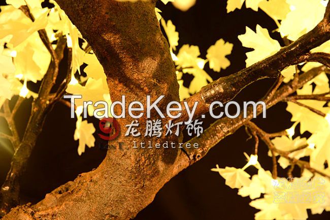 1.5m Artificial maple tree with lights