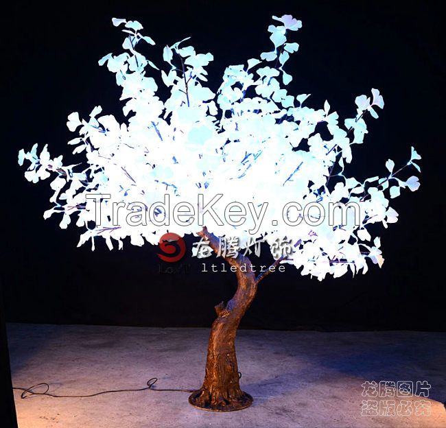 RGB led ginkgo tree light 24V waterproof